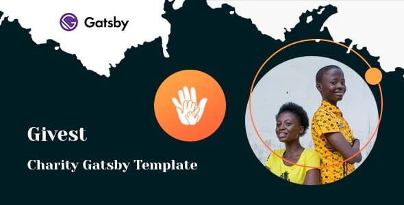 Givest - Non Profit Gatsby Template