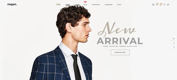 Negan - Minimal eCommerce HTML Template