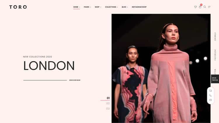 Toro – Minimal eCommerce HTML Template