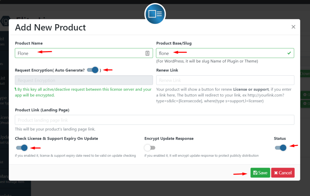 Add new product