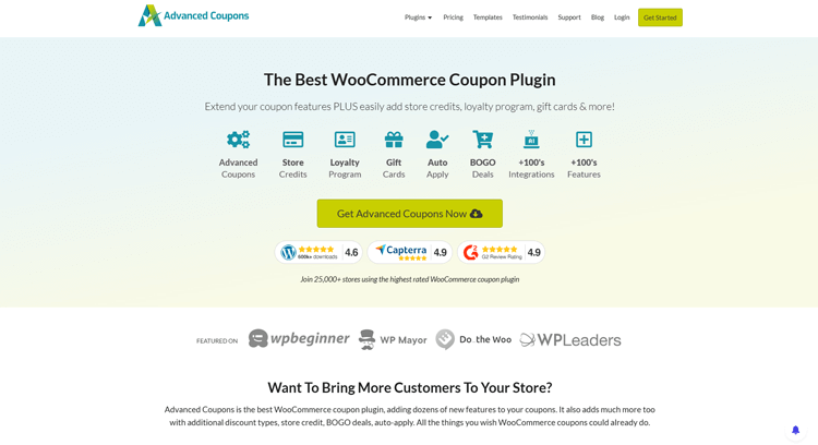 Advanced Coupons
