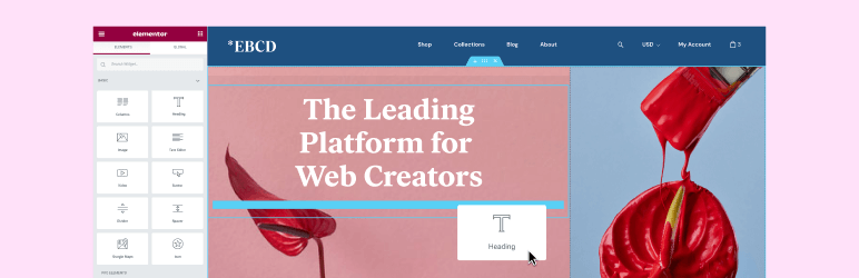 Elementor Inline Menu Widget