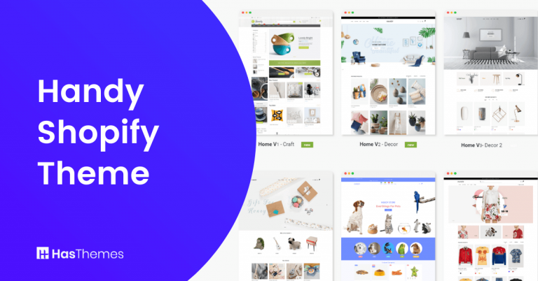 Handy Shopify theme