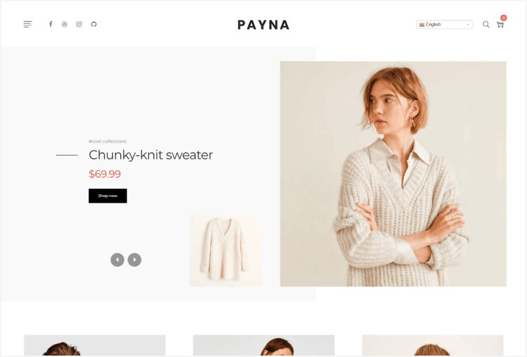 Payna - Minimal eCommerce HTML Template