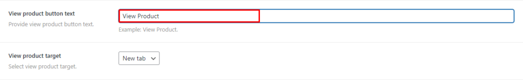 View Product Button